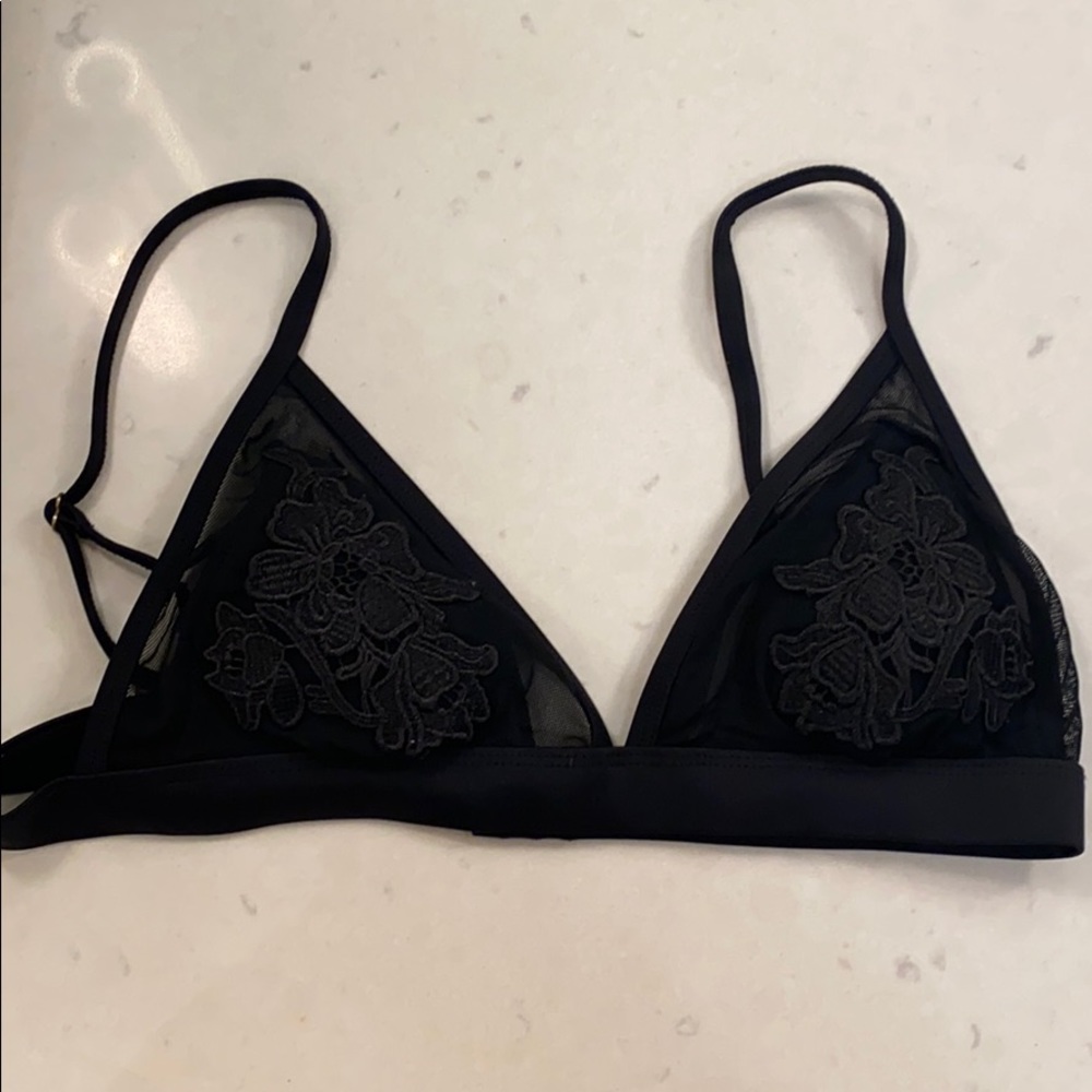 Black swimsuit top
